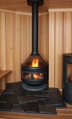 Печи для бани с сеткой для камней: практичный путь к живому пару