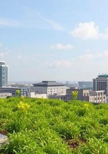 Зелёные крыши: технология, которая меняет подход к городскому пространству