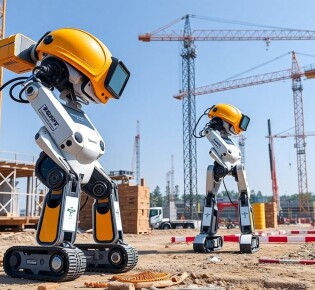 Роботы на стройплощадке: будущее уже здесь