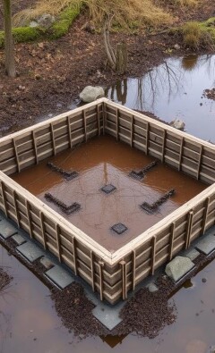 Как правильно выбрать фундамент для строительства на болоте: разбираемся в нюансах